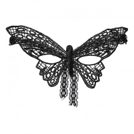Antifaz Butterfly Negro