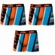 Set 3 Boxer KTM - microfibra (92% poliéster - 8% elastano) - multicolor