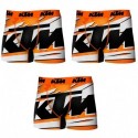 Set 3 Boxer KTM - microfibra (92% poliéster - 8% elastano) - multicolor