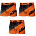 Set 3 Boxer KTM - microfibra (92% poliéster - 8% elastano) - multicolor