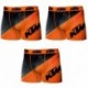 Set 3 Boxer KTM - microfibra (92% poliéster - 8% elastano) - multicolor