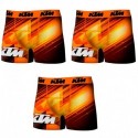Set 3 Boxer KTM - microfibra (92% poliéster - 8% elastano) - multicolor