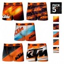 Boxer KTM - microfibra (92% poliéster - 8% elastano) - multicolor