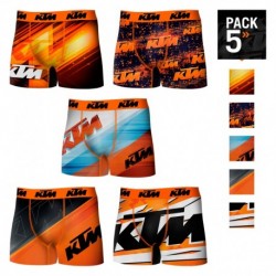 Boxer KTM - microfibra (92% poliéster - 8% elastano) - multicolor