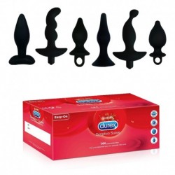 Preservativos DUREX + Anal masculino surtido - preservativos Sensitivo suave - caja gran formato 144 uds.