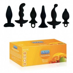 Preservativos DUREX + Anal masculino surtido - preservativos Pleasure fruits - caja gran formato 144 uds.