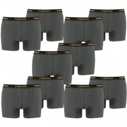 Talla XL: HEAD Set 10 Boxer Básicos Dark Shadow - XL