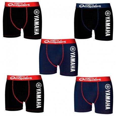 Set 5pcs Boxers YAMAHA - outsiders - 92% poliéster 8% elastano