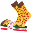 Talla: 35/38 Calcetines de vestir en caja - ideal para regalo - Algodón BIO - Crazy Socks - divertidos y originales