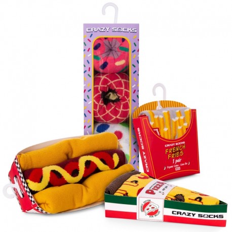 Talla: 35/38 Fast menú - 8 pares de calcetines de vestir en caja - ideal para regalo - Algodón BIO