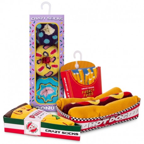 Talla: 39/42 Fast menú - 8 pares de calcetines de vestir en caja - ideal para regalo - Algodón BIO