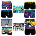 Talla S: Pack de 10 boxers FREEGUN aleatorio