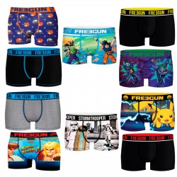 Talla XXL: Pack de 10 boxers FREEGUN aleatorio