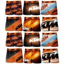Talla S: Set 12pcs Boxers KTM - 92% poliéster 8% elastano