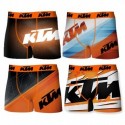 Talla L: Set 4pcs Boxers KTM - 92% poliéster 8% elastano