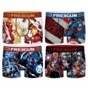 Set 3 Boxer AVENGERS de FREEGUN - aleatorio - microfibra - 92% poliéster, 8% elastano