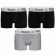 Set 3pcs Boxers Kappa - multicolor - 95% algodón 5% elastano