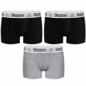 Set 3pcs Boxers Kappa - multicolor - 95% algodón 5% elastano