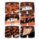 Talla S: Set 6 Boxer KTM - microfibra (92% poliéster - 8% elastano) - multicolor