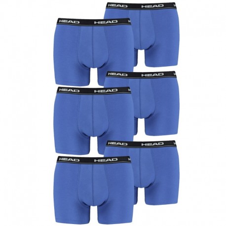 Talla XL: HEAD Set 6 Boxer Básicos Blue/Black - XL