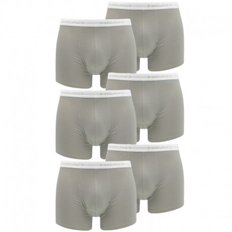 Talla S: HEAD Set 6 Boxer Básicos Grey - S