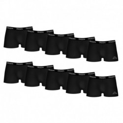 Set 10pcs Boxers Kappa - Black - L