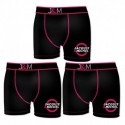 Talla L: Set 3 Boxers JACQUIE&MICHEL - Talla L - 92% poliéster 8% elastano