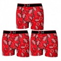 Talla L: Set 3 Boxers JACQUIE&MICHEL - Talla L - 92% poliéster 8% elastano
