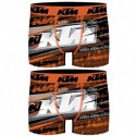 Talla S: Set 2 Boxer KTM - microfibra (92% poliéster - 8% elastano) - multicolor