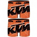 Talla S: Set 2 Boxer KTM - microfibra (92% poliéster - 8% elastano) - multicolor