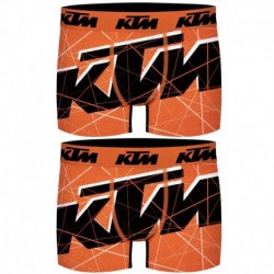 Talla XXL: Set 2 Boxer KTM - microfibra (92% poliéster - 8% elastano) - multicolor
