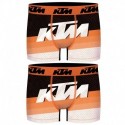 Talla L: Set 2 Boxer KTM - microfibra (92% poliéster - 8% elastano) - multicolor