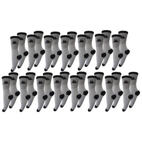 Pack 15 pares de calcetines "tennis" Kappa unisex en color gris