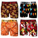 Pack 4 calzoncillos Crazy Boxer Festividad para niño