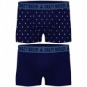 Pack 2 calzoncillos Crazy Boxer multicolor para hombre