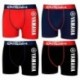Pack 4 calzoncillos YAMAHA en varios colores para hombre