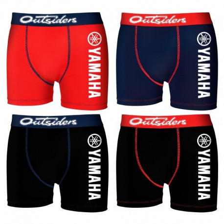 Pack 4 calzoncillos YAMAHA en varios colores para hombre