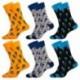43/46 Set 6pcs calcetines de vestir Crazy Socks