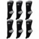 39/42 Set 6p calcetines Kappa - colores surtidos - modelo "tennis" - talla 39/42