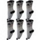 39/42 Set 6p calcetines Kappa - colores surtidos - modelo "tennis" - talla 39/42