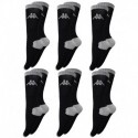 43/45 Set 6p calcetines Kappa - colores surtidos - modelo "tennis" - talla 43/45