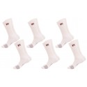 Pack 6 pares de calcetines Cool max FILA en color blanco