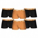 Pack 6 calzoncillos UMBRO en negro y naranja para hombre
