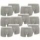 Pack 12 calzoncillos HEAD en color gris para hombre