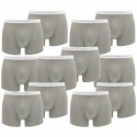 Pack 12 calzoncillos HEAD en color gris para hombre