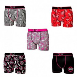 Pack 5 calzoncillos Jacquie & Michel Merci para hombre en varios colores