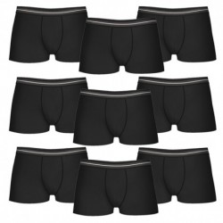Pack 9 calzoncillos MARGINAL en color negro para hombre