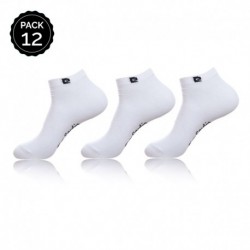 Sets 12 pares de calcetines cortos Pierre Cardin en color blanco