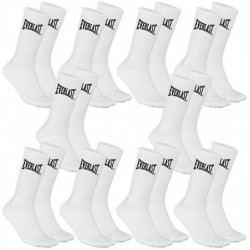 Set de 10 pares de calcetines everlast blancos talla 43-46