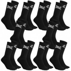Set de 10 pares de calcetines everlast negros talla 39-42